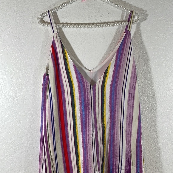 FOREVER 21 Contemporary Stripe Dress NWT Sleeveless Strappy Size Small - Picture 5 of 8
